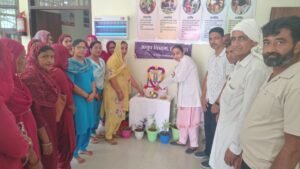कागदाना में आयुष स्वास्थ्य एवं योग शिविर, 287 मरीजों की जांच और फ्री दी गई दवाइयां