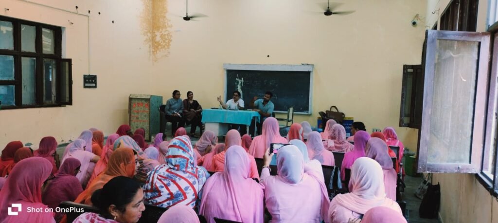 चोपटा में आंगनबाड़ी कार्यकर्ताओं का प्रशिक्षण शिविर आयोजि