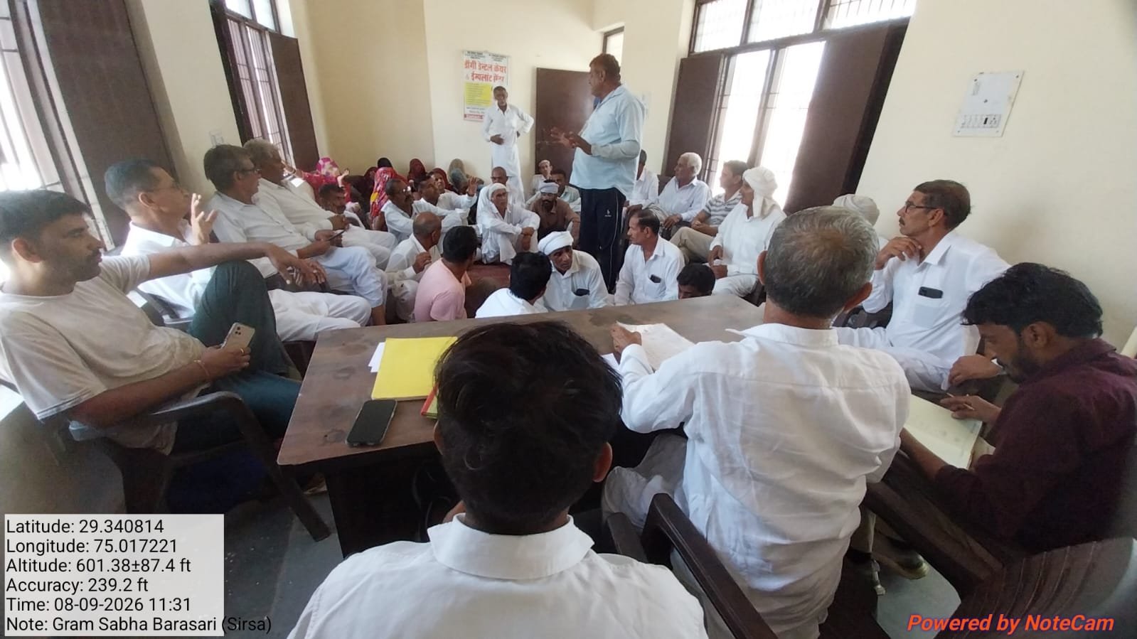 सिरसा के बरासरी गांव में ग्राम सभा के अहम फैसले, बाहरी चंदे पर रोक; नशे के खिलाफ सख्ती