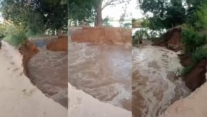 7 दिनों में दूसरी बार टूटी कुतियाना माइनर, 30 एकड़ में जलभराव