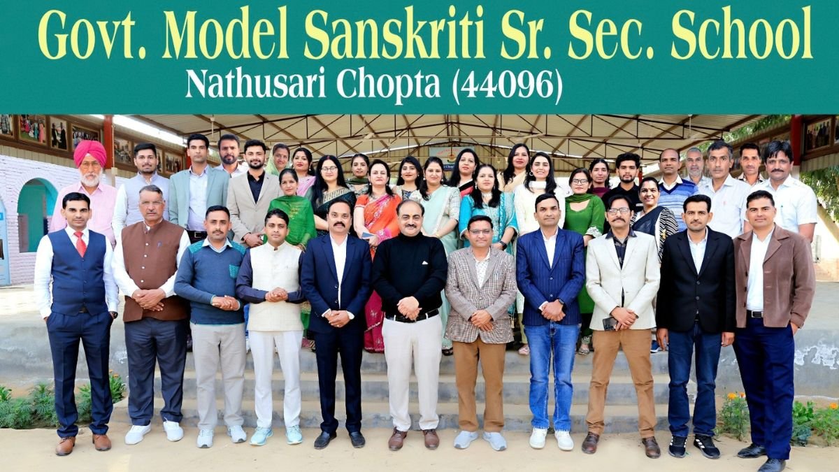 Nathusari Chopta Principal Rajesh Malhotra Retirement