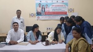 नाथूसरी चौपटा आईटीआई में मेगा हेल्थ चेकअप कैंप, 500 विद्यार्थियों की जांच