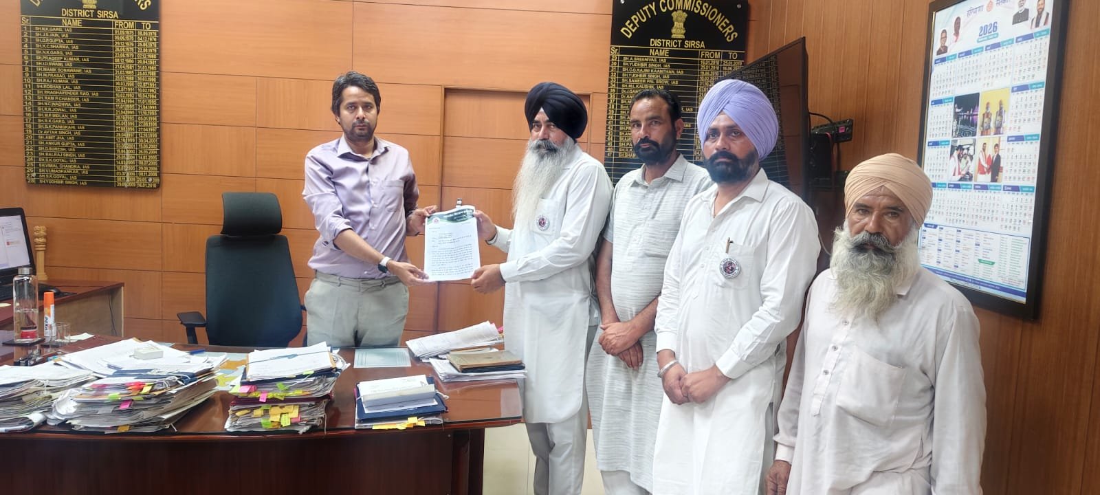 भारतीय किसान एकता ने सिरसा में स्थायी DDA की नियुक्ति की मांग